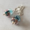 Boucles d'oreilles perles de verre filé**vendu – Image 2