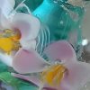Perle pendentif verre filé au chalumeau **vendu** – Image 3