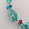 Collier tour de cou perles de verre filé** – Image 7