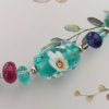 Collier tour de cou perles de verre filé** – Image 8