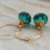Boucles d'oreilles perles de verre filé** Bo105** – Image 2