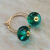 Boucles d'oreilles perles de verre filé** Bo105**