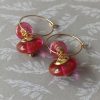 Boucles d'oreilles  perles de verre filé au chalumeau**BO114** – Image 3